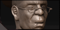 3d Bluesman Head